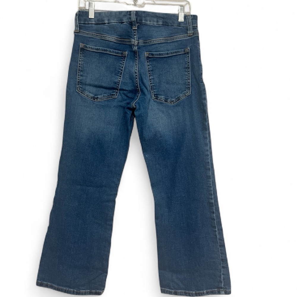 Banana Republic Crop Bootcut Jeans Denim Size 28 (6) - Picture 2 of 8